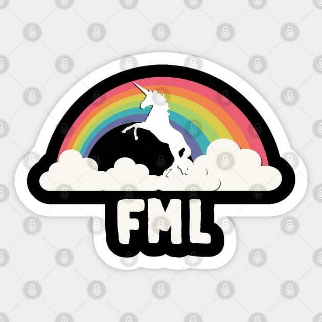FML Fuck My Life Sticker by Flippin' Sweet Gear